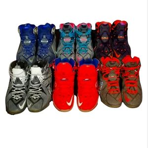 Nike Lebron 12 5 pair bundle